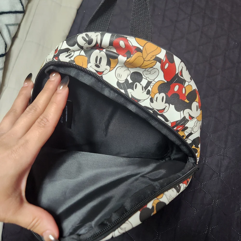 Mickey Mouse Patterned Backpack - Picture 3 of 3